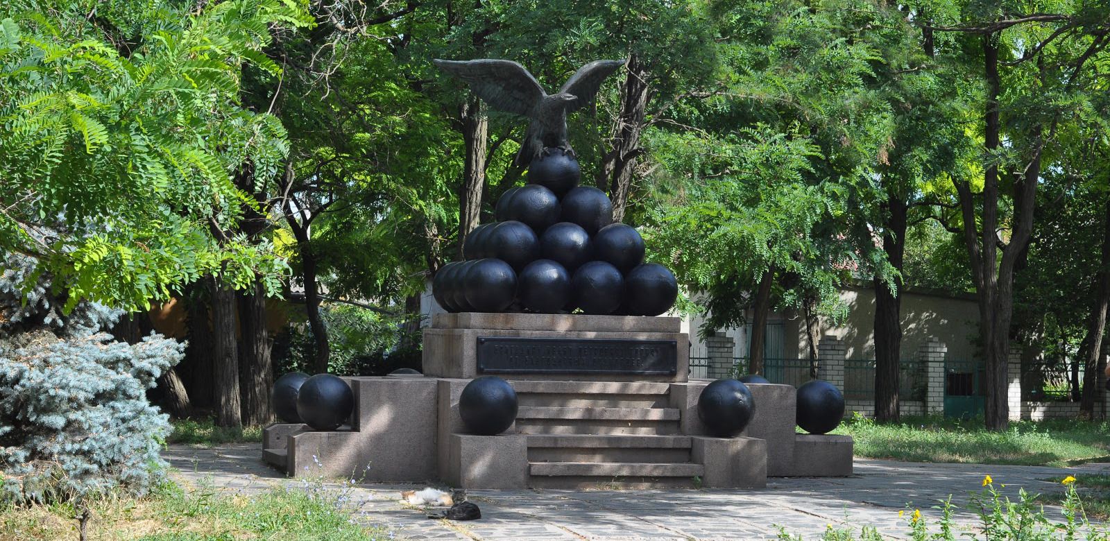 Памятник брагадиру Горичу в Очакове